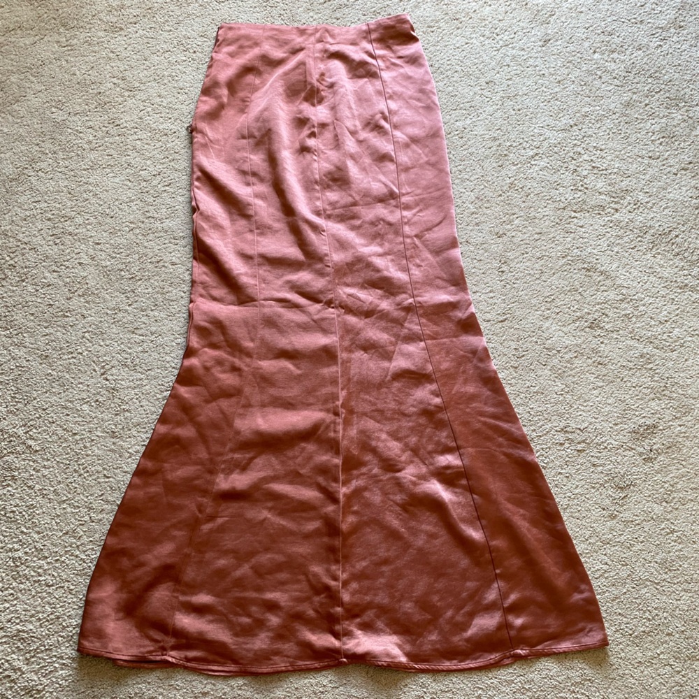 Stunning satin mermaid skirt